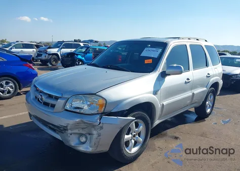 2005 Mazda Tribute S из США, поврежденный, VIN 4F2YZ04115KM37626